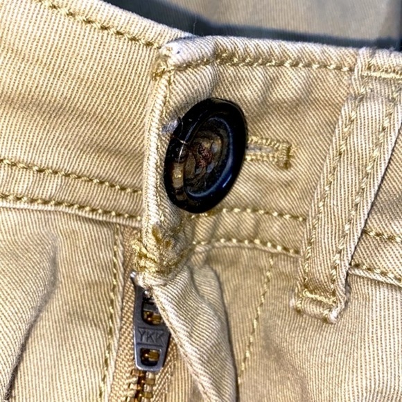 Madewell size 27 tan wide leg crop pants - Picture 6 of 8